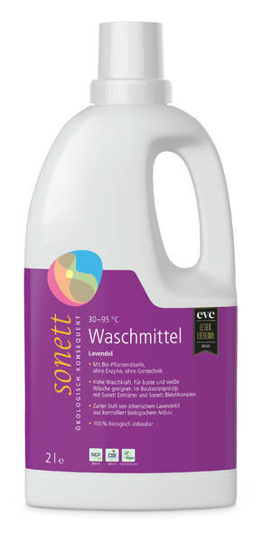 Waschmittel fl&uuml;ssig 2l Lavendel