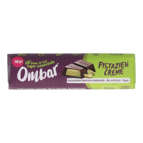 Ombar Riegel Pistaziencreme