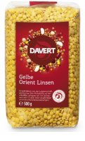 Davert Gelbe Orient Linsen, 500g