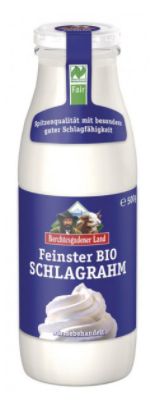 Schlagsahne Naturland 32%, 500 ml