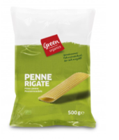 GreenOrganics Penne Rigate, hell, 500g