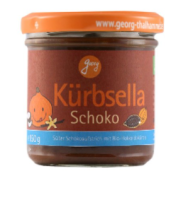 K&uuml;rbsella -Aufstrich Schoko, 150g