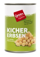 green Kichererbsen