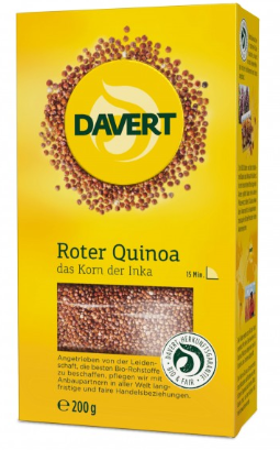 Davert Roter Quinoa, 200g