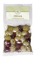 Oliven Mix gef&uuml;llt mariniert 150g