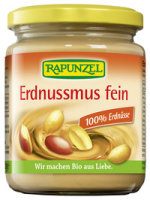 Rapunzel Erdnussmus fein 250g