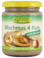 Rapunzel Mischmus 4 Nuts 250g