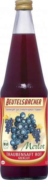 Traubensaft rot Merlot 6x0,7l