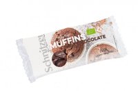 Muffins mit dunkler Schokolade glf